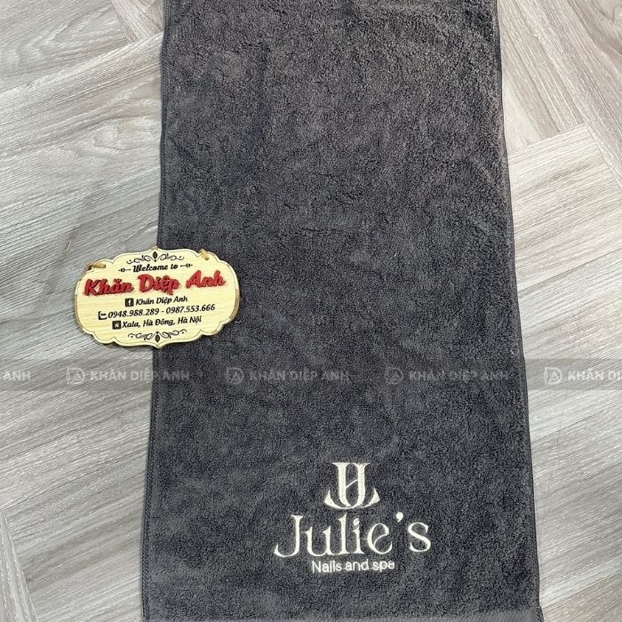 Khăn quà tặng, Khăn lau tóc sợi cotton hàng dày đẹp, thấm hút.